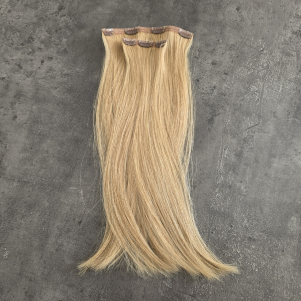 Clip In Volumen Set 45cm glatt Farbe 08 - OUTLET